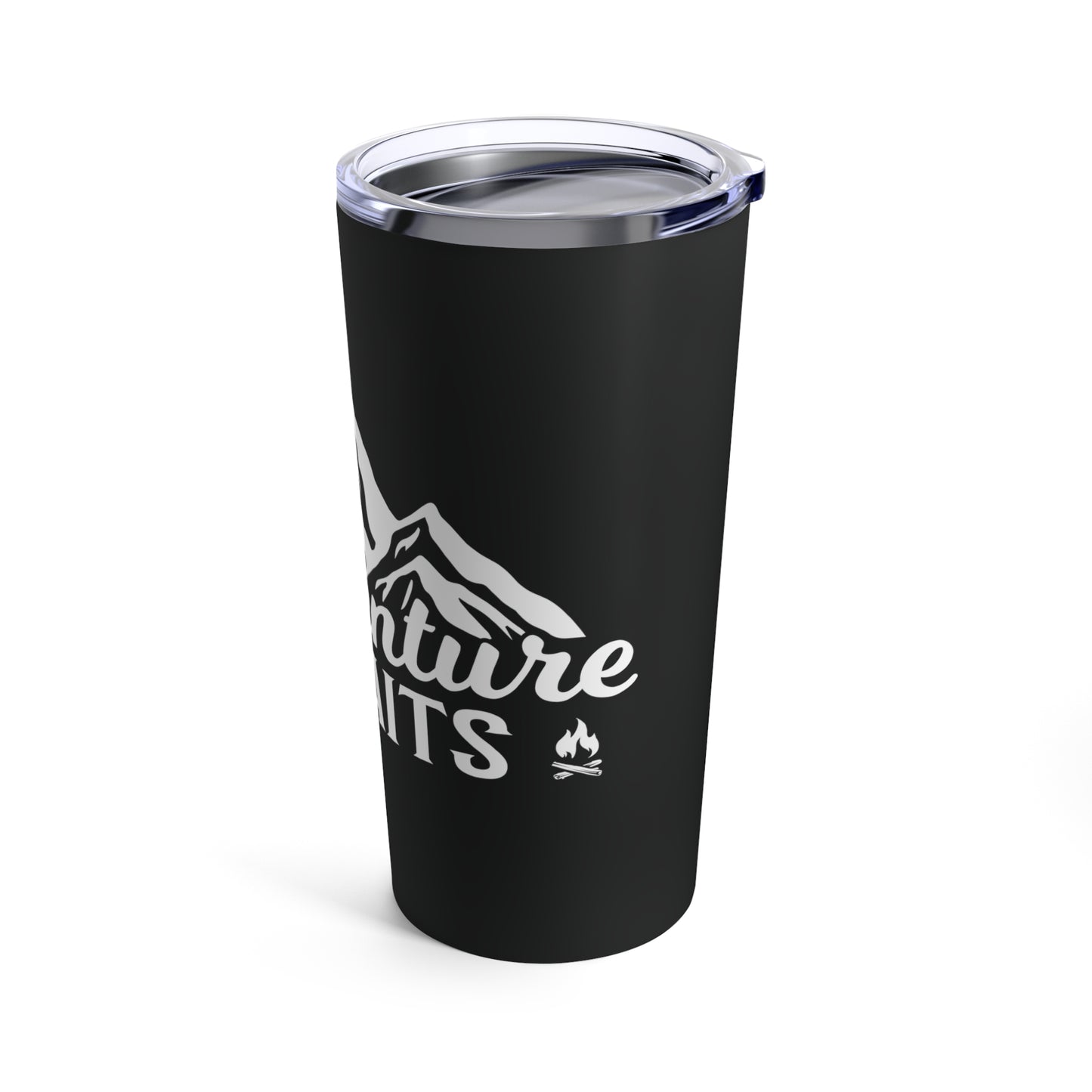 Adventure Awaits Mountains Travel Tumbler Mug Stainless Steel Tumbler Insulated Mountains Await Outdoor Hiking Camping Gift For Nature Lover