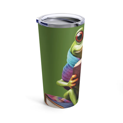 Frog Travel Mug Frog Tumbler Stainless Steel Tumbler Insulated Travel Mug 20 oz. Tumbler For Friend or Gift Frog