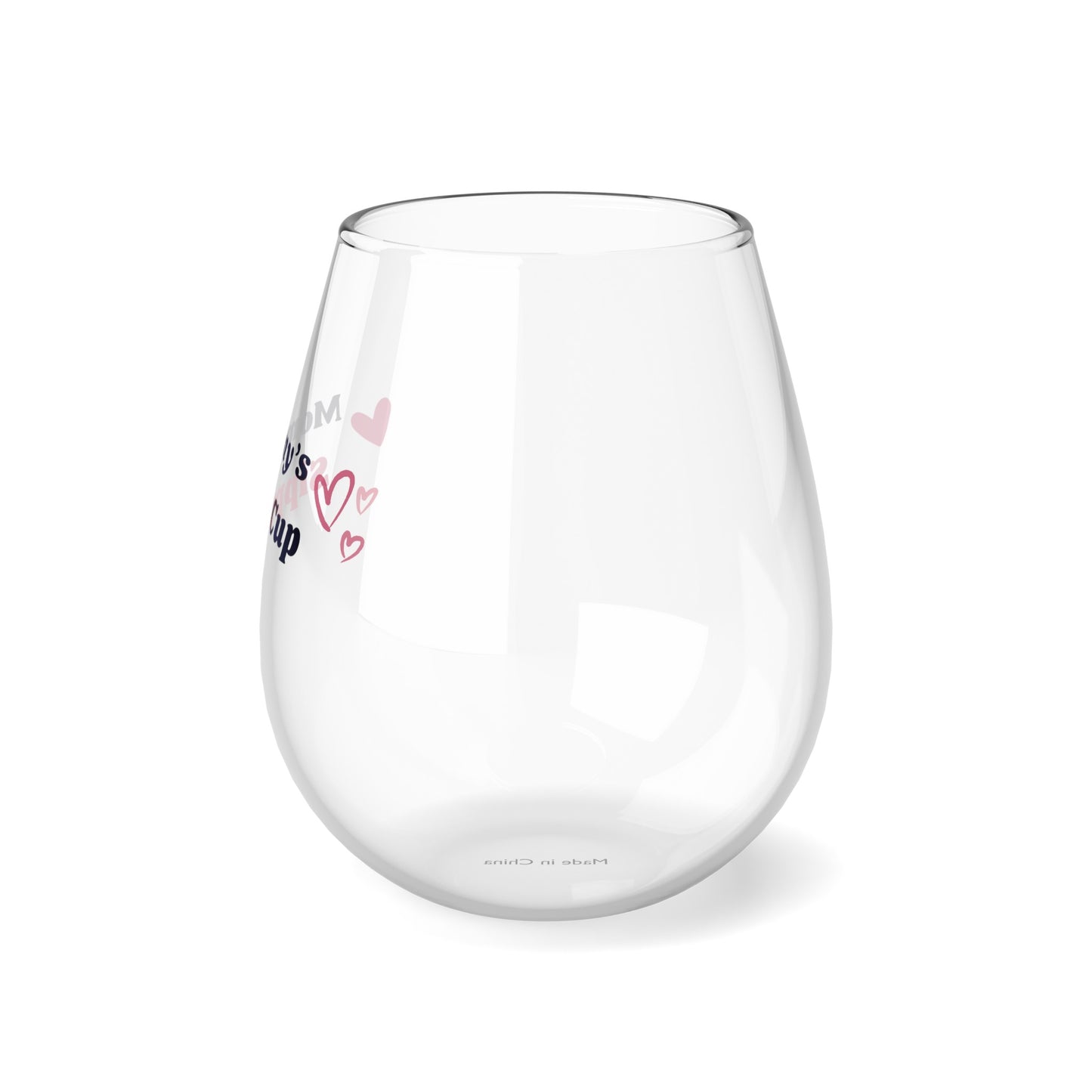 Stemless Wine Glass Mommy Wine Glass Stemless Glass