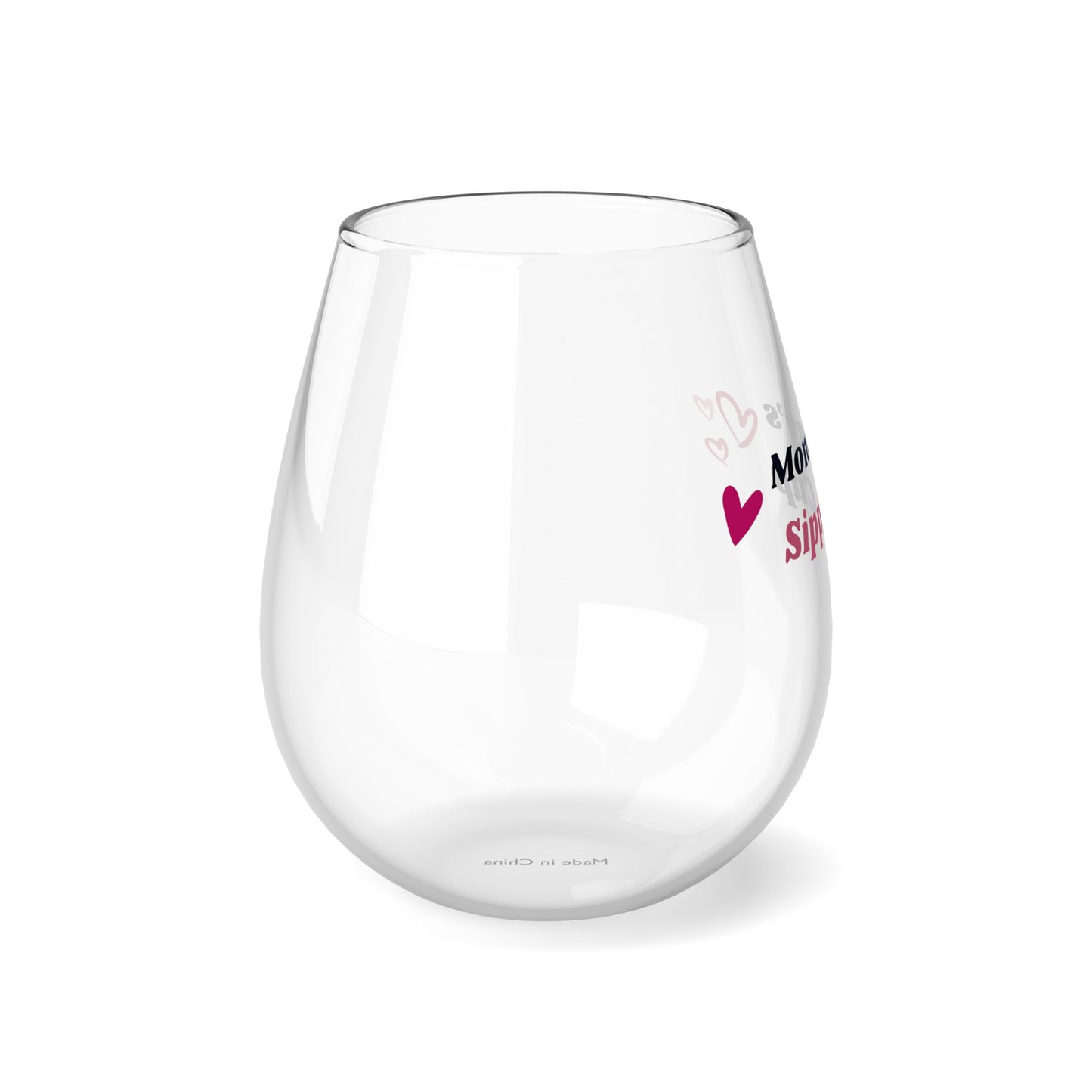 Stemless Wine Glass Mommy Wine Glass Stemless Glass