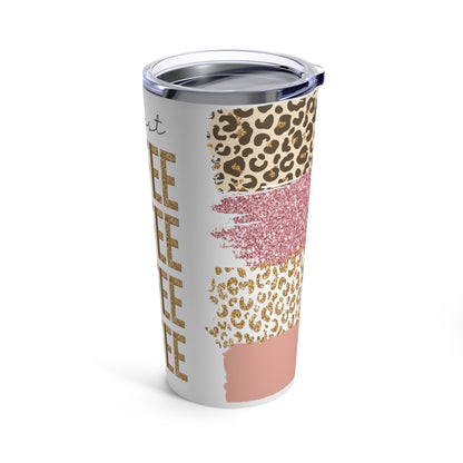 Coffee Tumbler But First Coffee 20oz Tumbler Glitter Print 20oz Tumbler With Lid Stainless Steel Tumbler 20oz