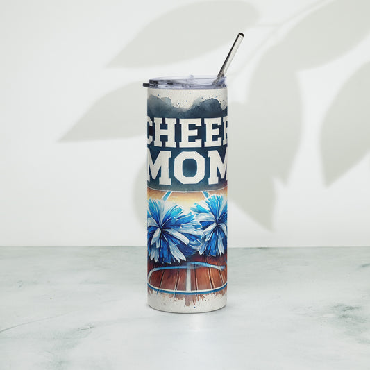 Basketball Cheer Mom - 20oz Stainless Steel Tumbler